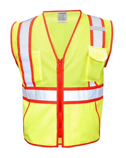 Kishigo 1595-1598 - Lime/ Red