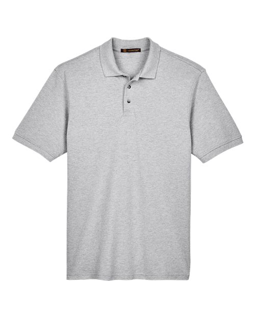Harriton M200T - Grey Heather