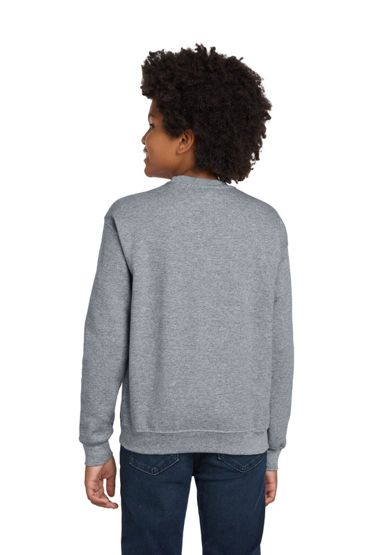 Gildan Youth Heavy Blend Crewneck Sweatshirt. 18000B