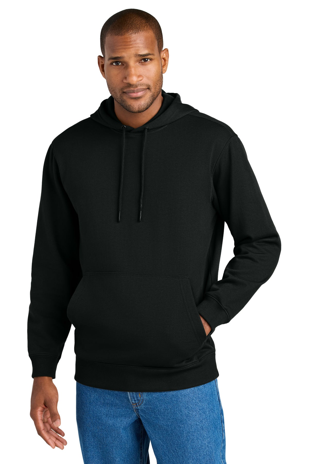 CornerStone Tough Fleece Pullover Hoodie CSF630 - Black