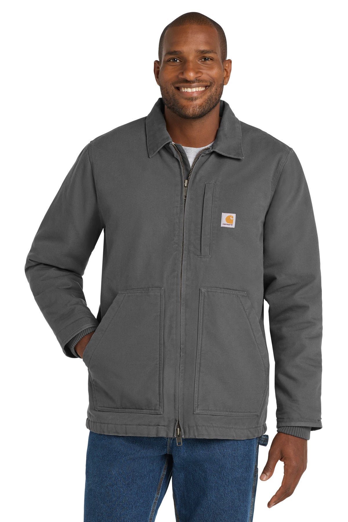 Carhartt Sherpa-Lined Coat CT104293 - Gravel