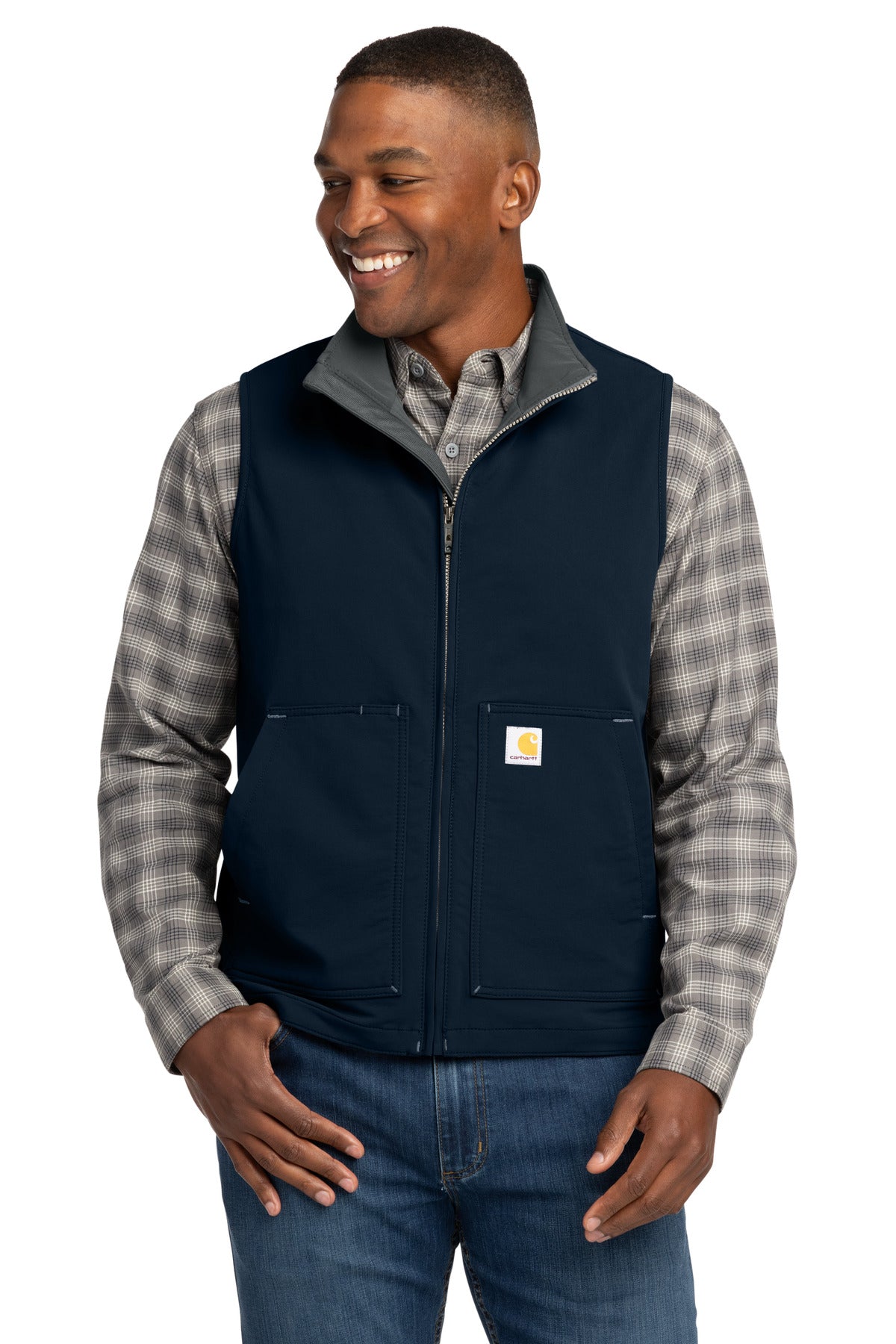 Carhartt Super Dux Soft Shell Vest CT105535 - Navy