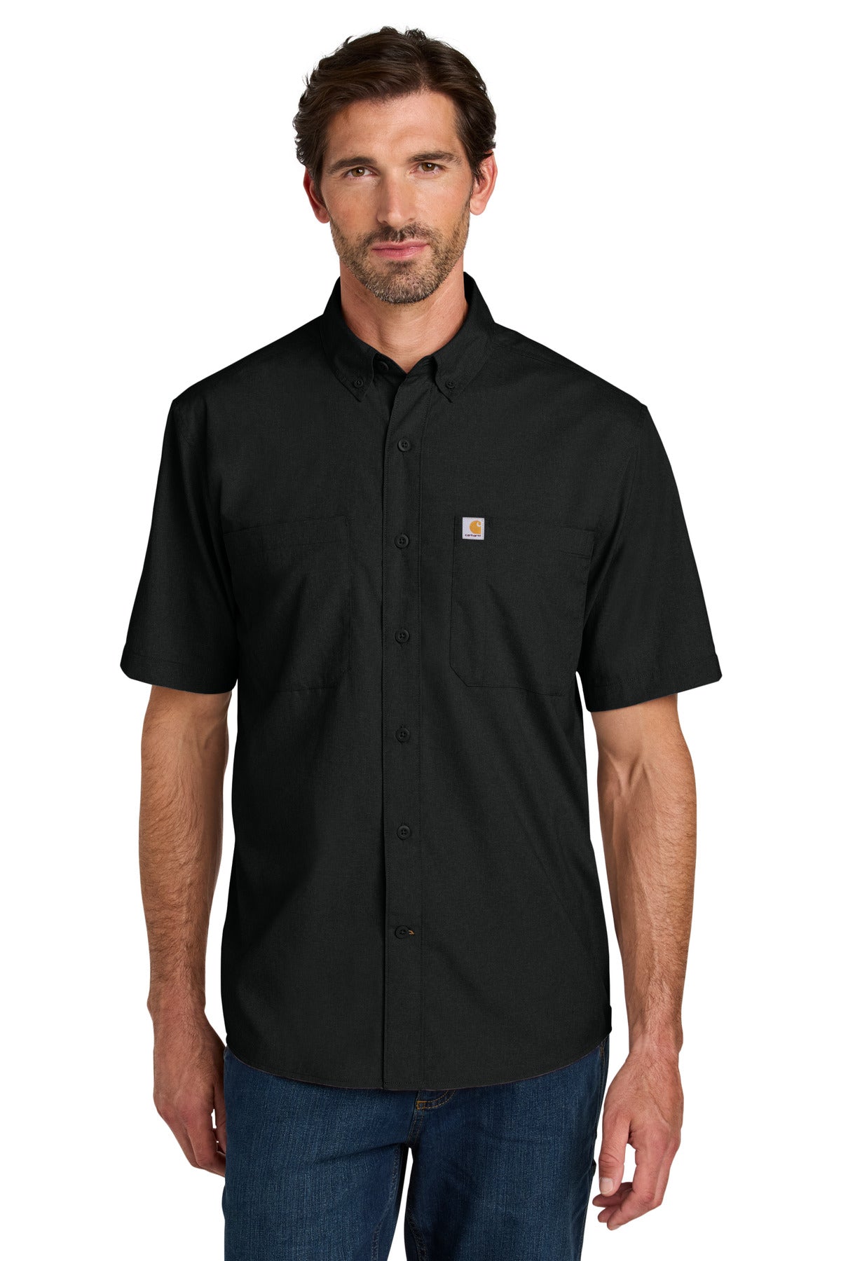 Carhartt Force Sun Defender Short Sleeve Shirt CT107107 - Black