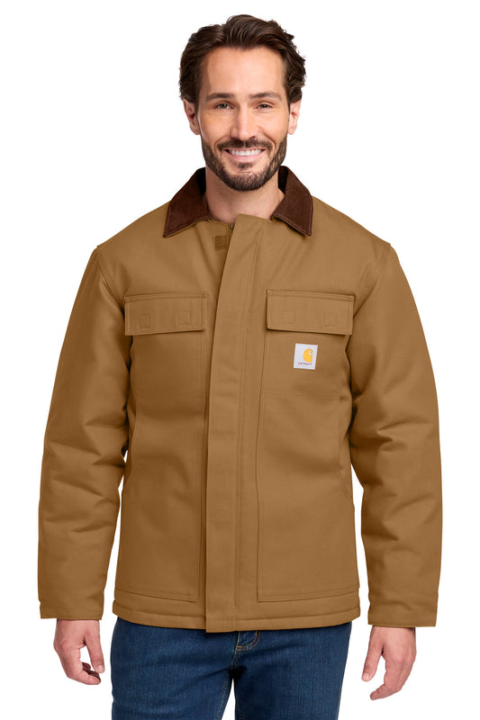 Carhartt Tall Duck Traditional Coat. CTT106674 - Carhartt Brown