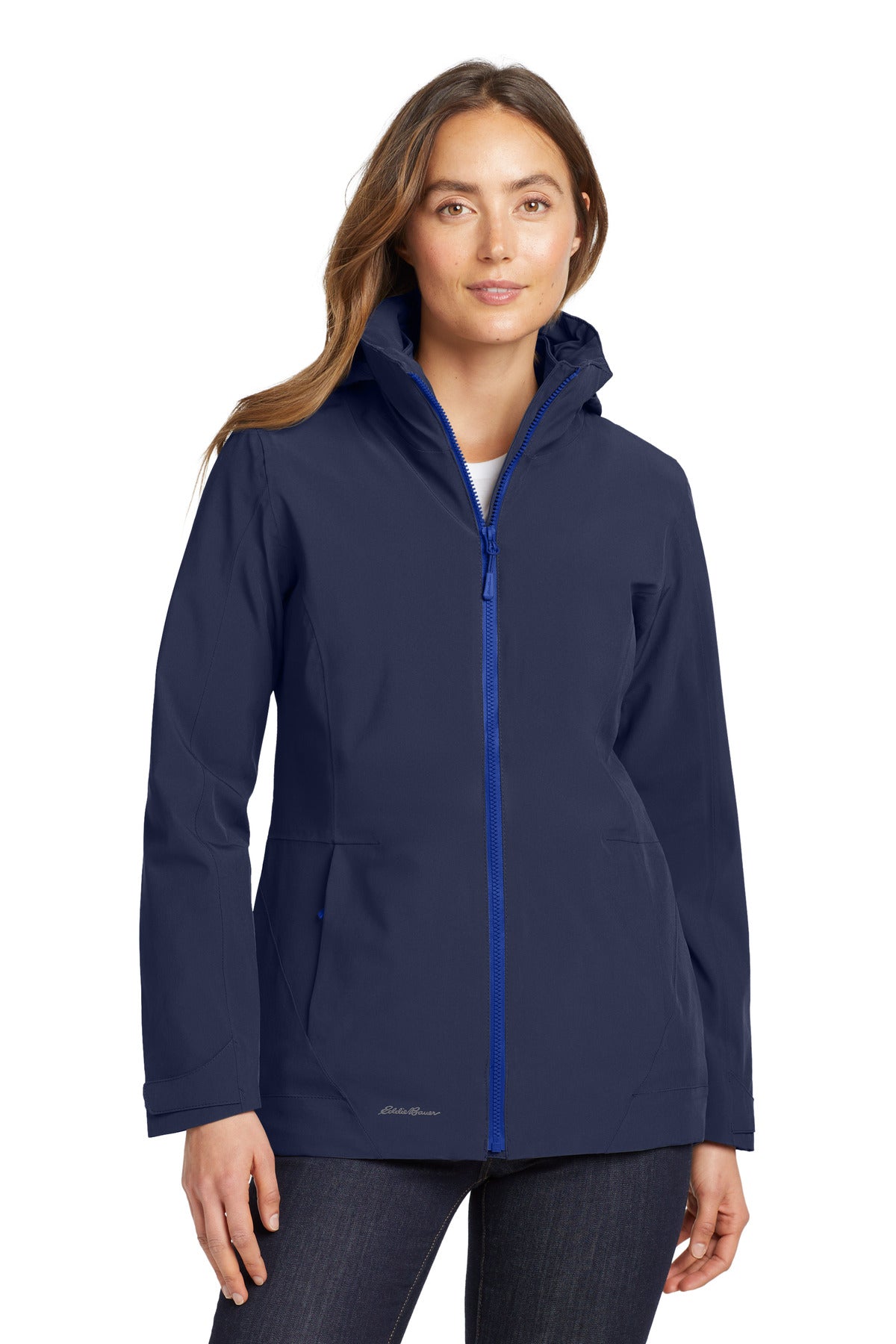 Eddie Bauer Women's WeatherEdge 3-in-1 Jacket EB657 - River Blue/ Cobalt Blue