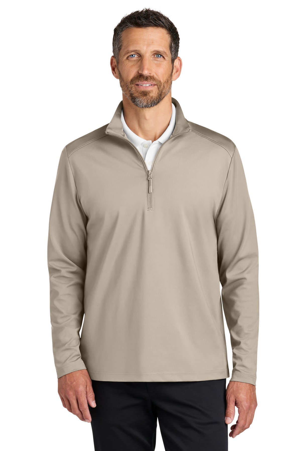 Port Authority C-FREE Double Knit 1/4-Zip K880 - Sahara