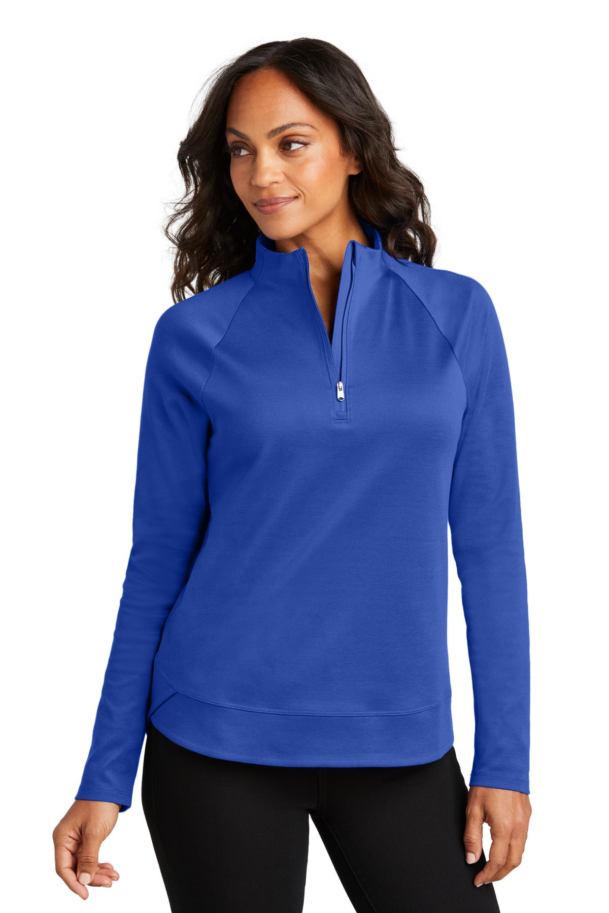 Port Authority Women's C-FREE Cypress 1/4-Zip LK870 - True Royal