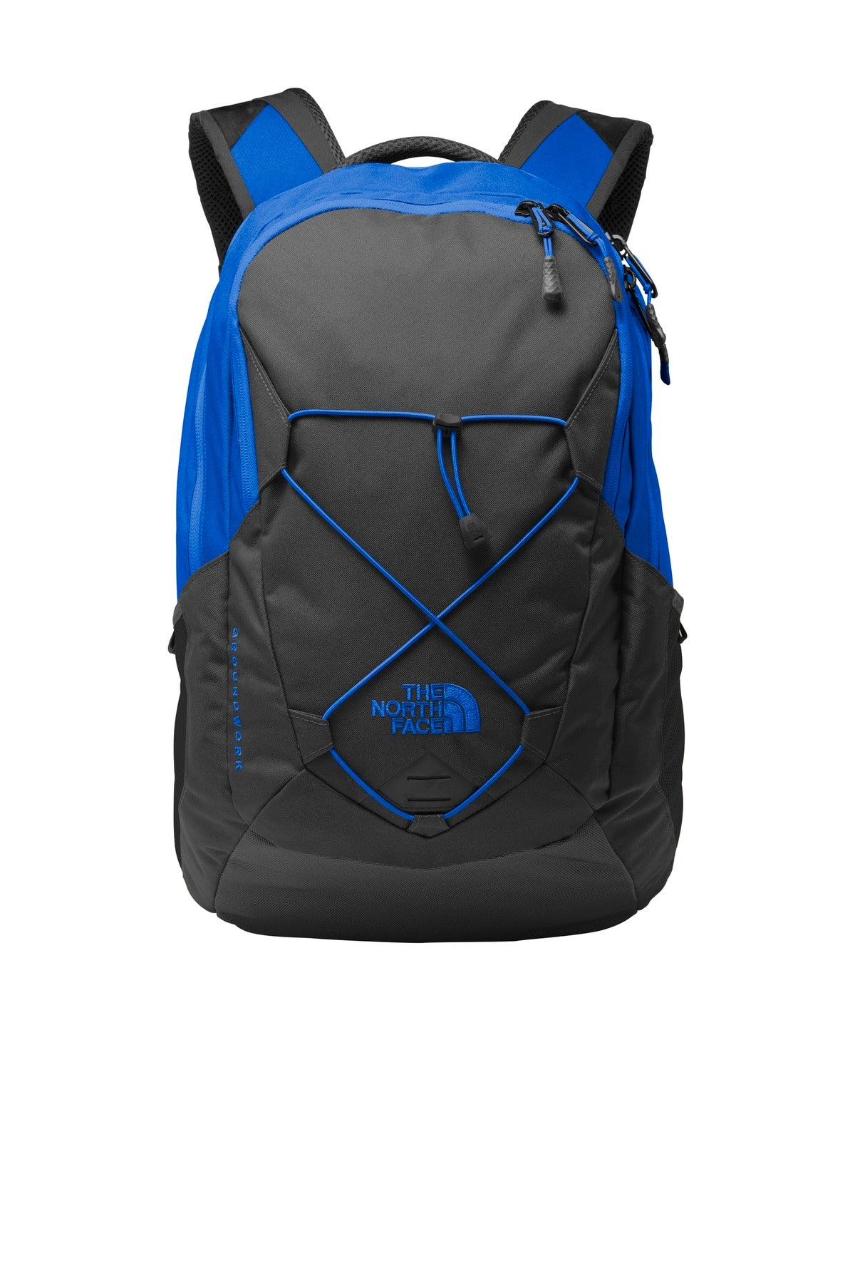 The North Face Groundwork Backpack. NF0A3KX6 - Monster Blue/ Asphalt Grey
