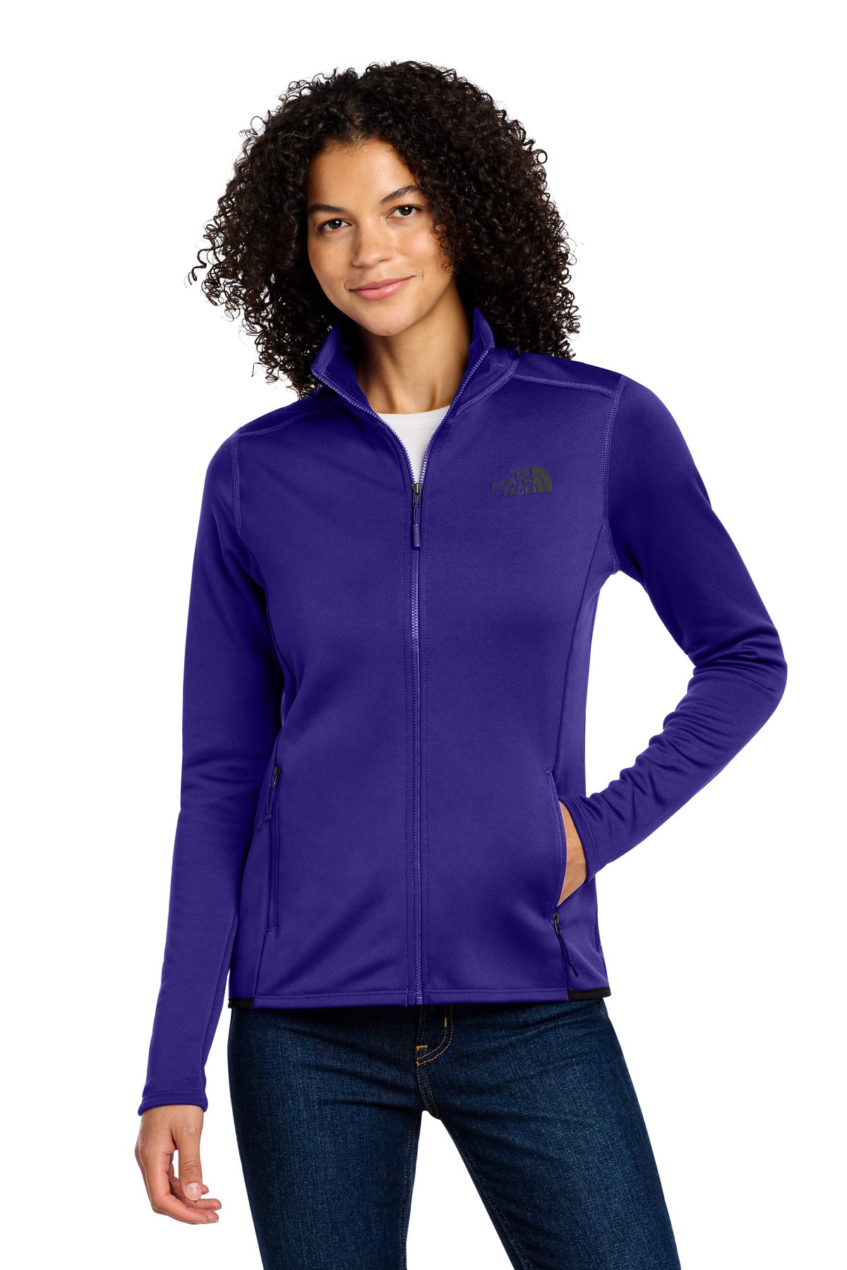 The North Face Women's Skyline Full-Zip Fleece Jacket NF0A7V62 - Lapis Blue