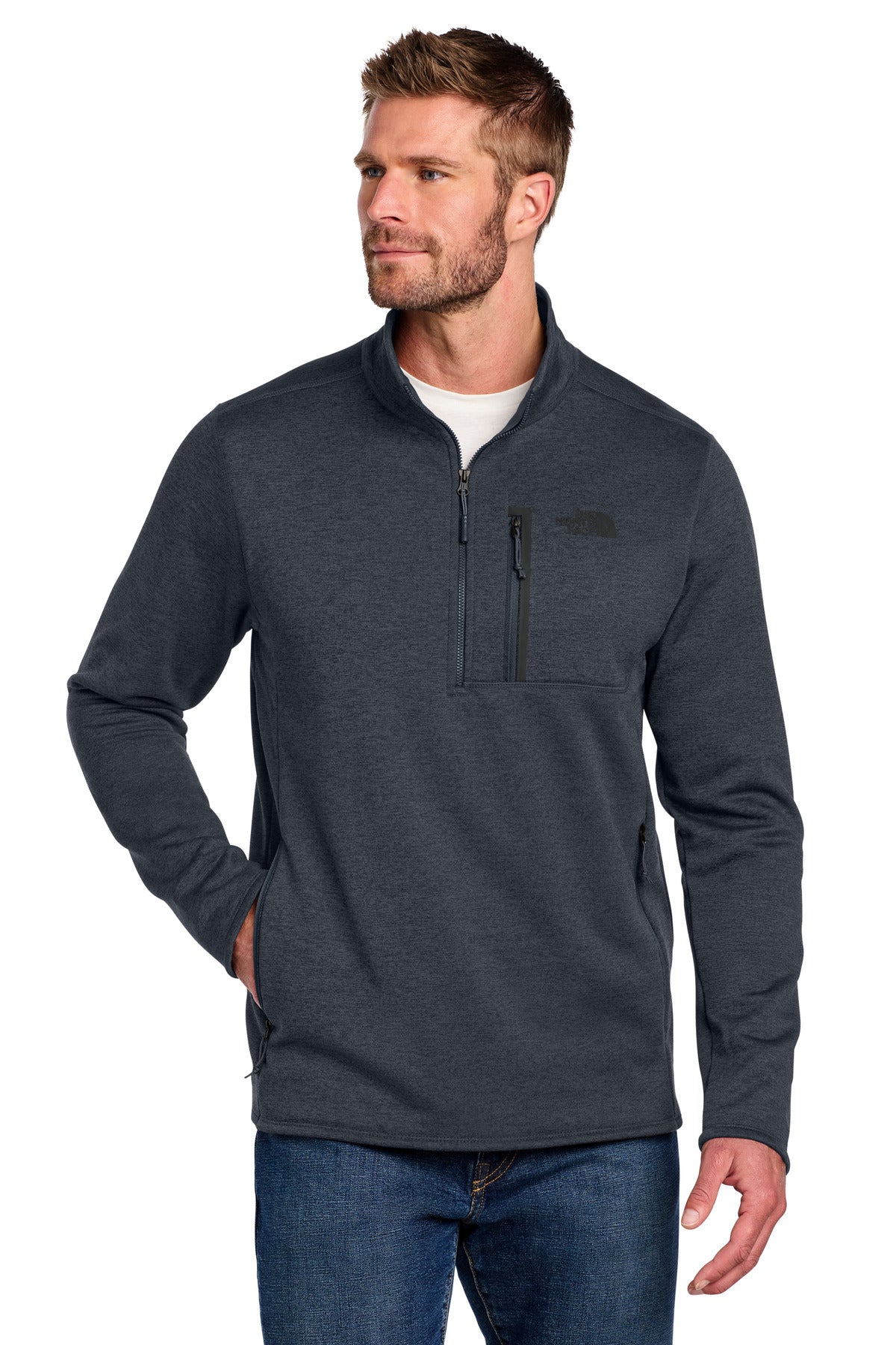 The North Face Skyline 1/2-Zip Fleece NF0A7V63 - Urban Navy Heather