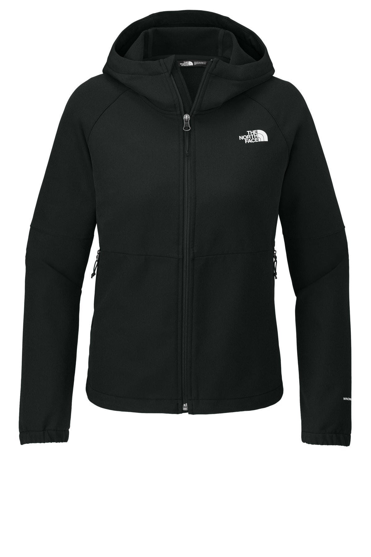 The North Face Women's Barr Lake Hooded Soft Shell Jacket NF0A8BUE - TNF Black Heather