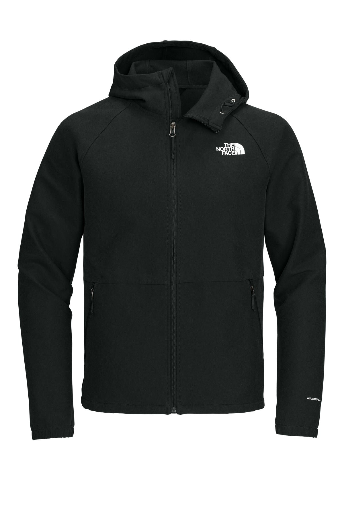 The North Face Barr Lake Hooded Soft Shell Jacket NF0A8BUF - TNF Black Heather