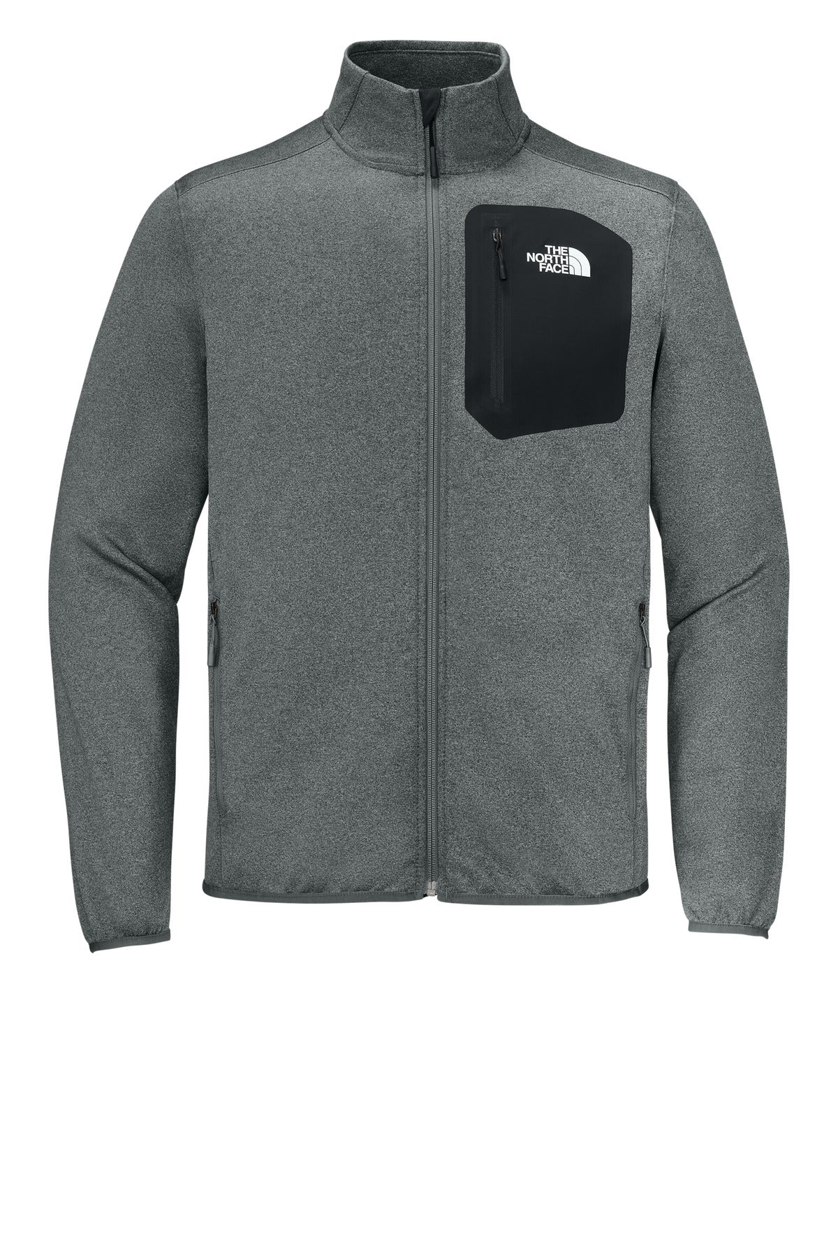 The North Face Dove Creek Full-Zip Fleece Jacket NF0A8FQN - TNF Medium Grey Heather
