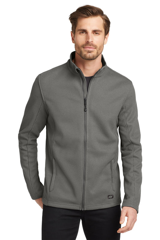 OGIO Grit Fleece Jacket. OG727 - Gear Grey