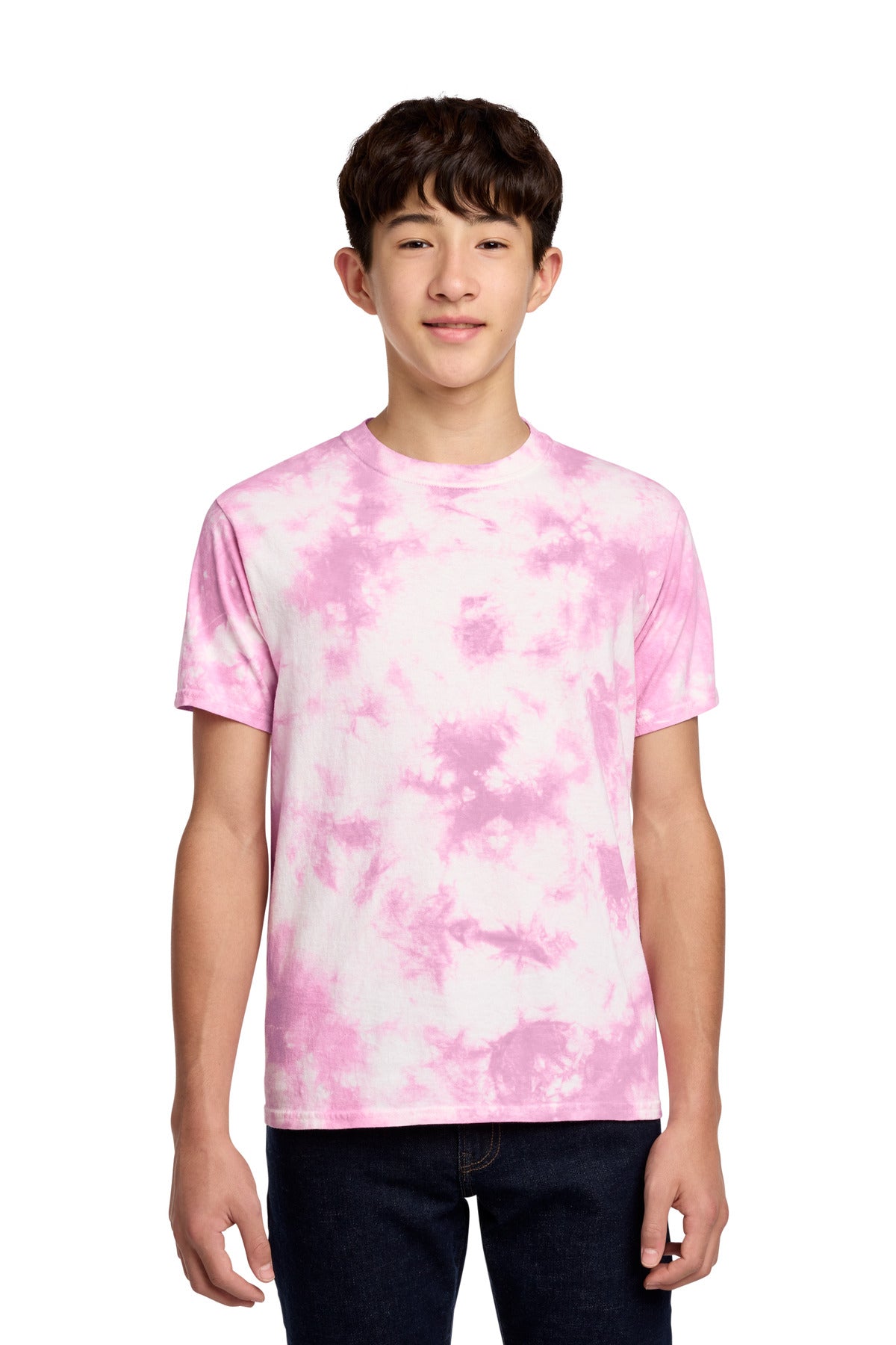 Port & Co Youth Crystal Tie-Dye Tee