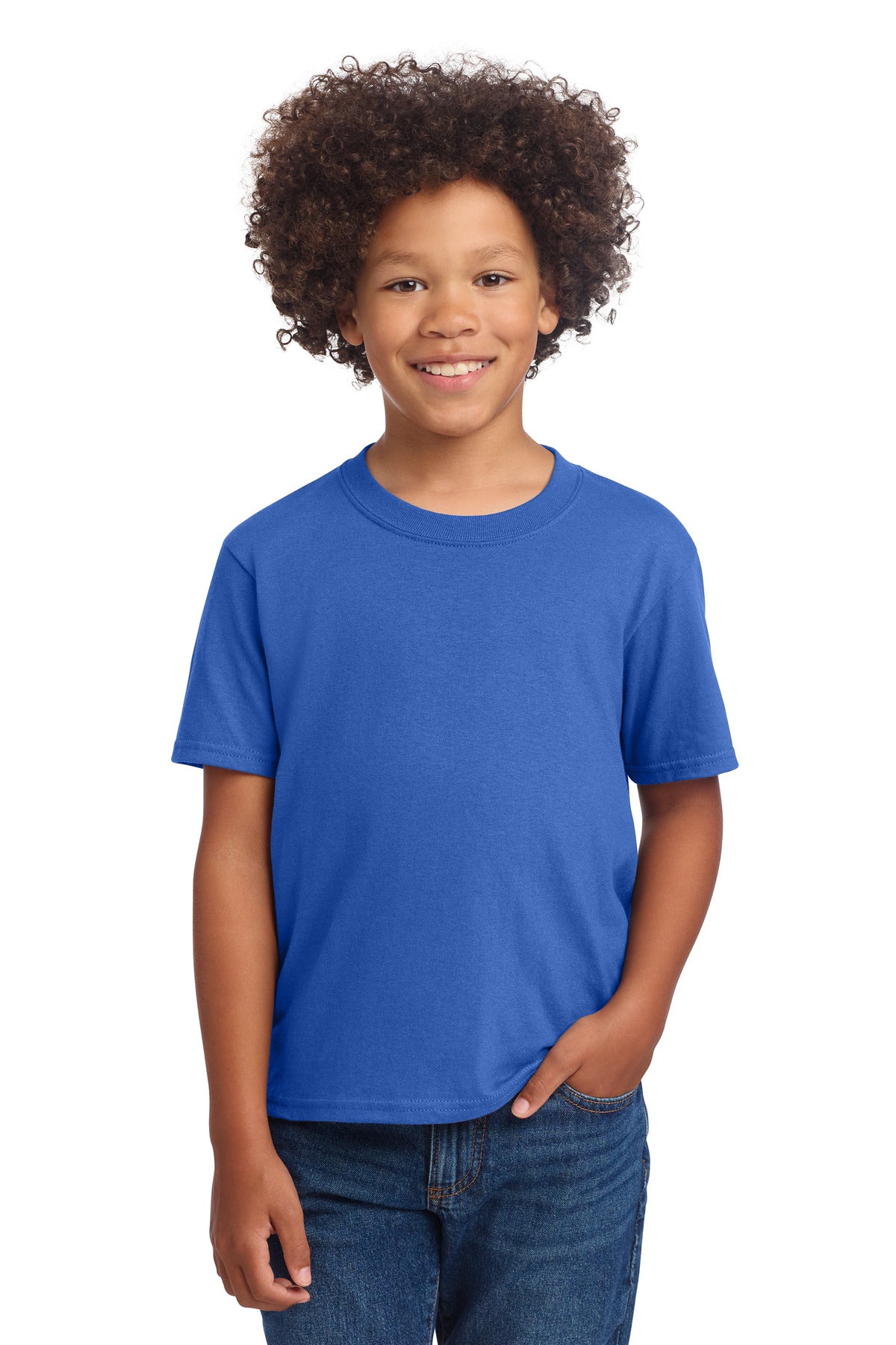 Port & Co Youth Core Cotton DTG Tee