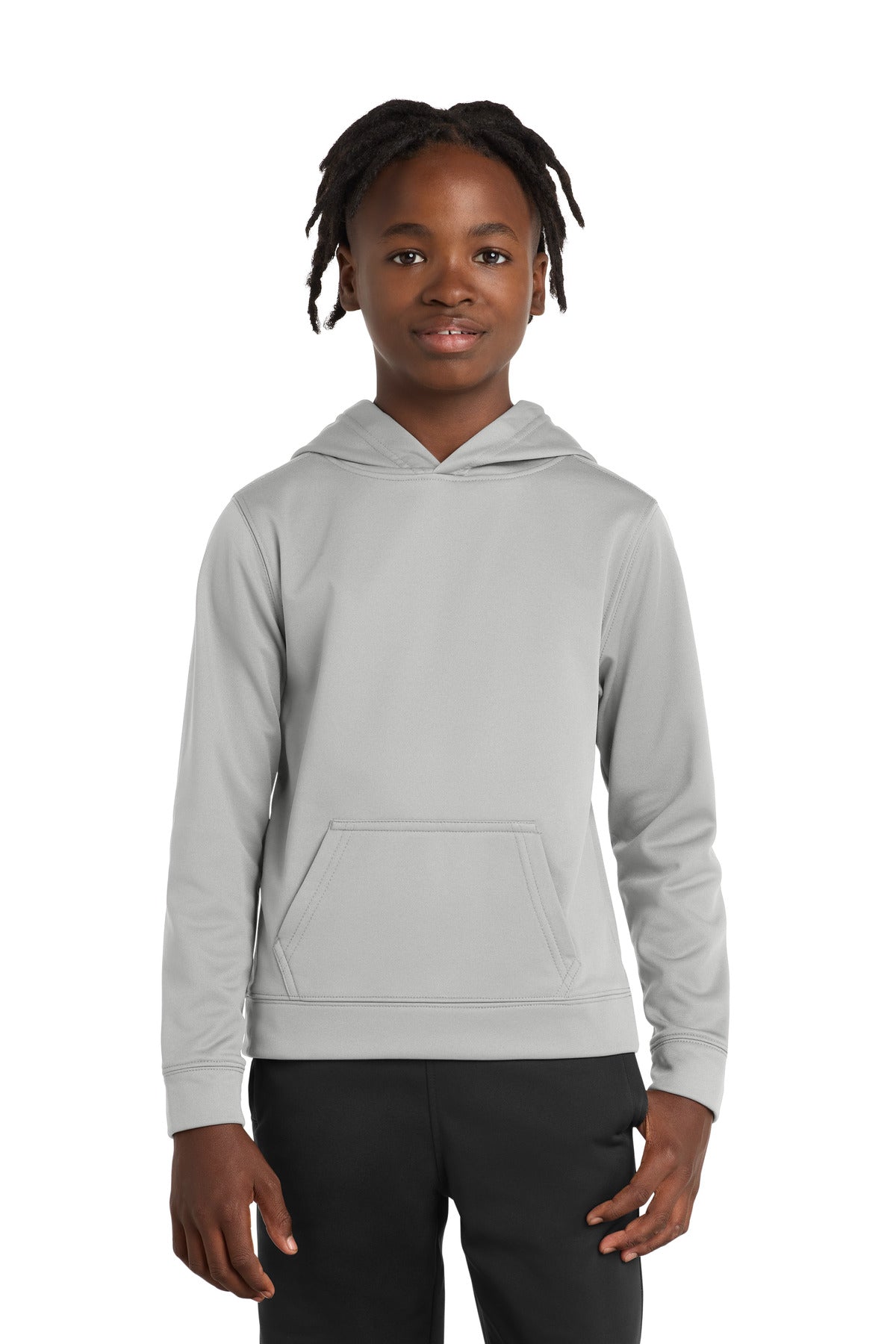 Port & Co Youth Performance Fleece Pullover Hooded Sweatshirt