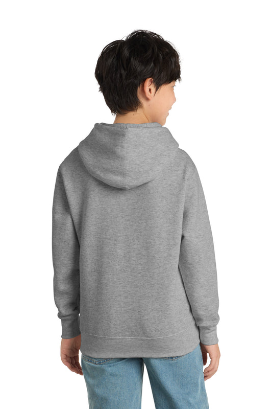 Port & Co Youth Core Fleece Pullover Hooded Sweatshirt. PC90YH