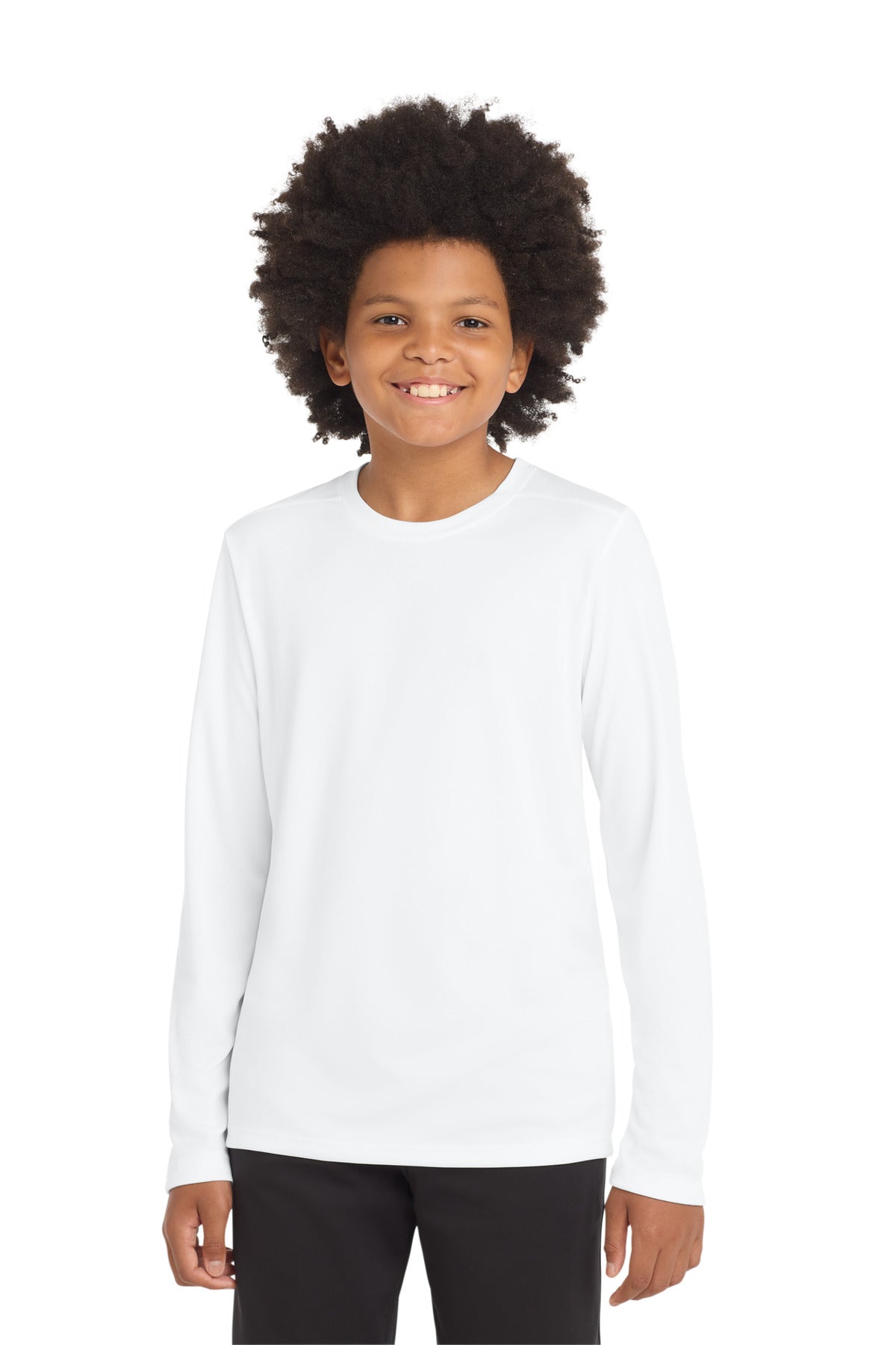 Sport-Tek Youth Posi-UV Pro Long Sleeve Tee