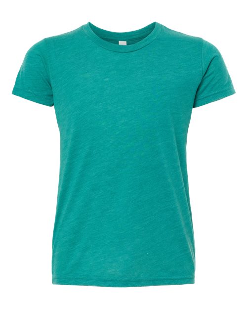BELLA + CANVAS 3413Y - Teal Triblend