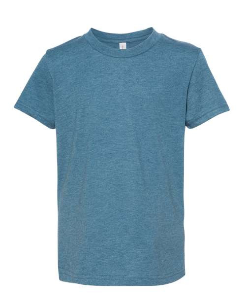 BELLA + CANVAS 3001YCVC - Heather Deep Teal