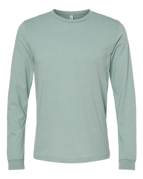 BELLA + CANVAS 3501CVC - Heather Dusty Blue