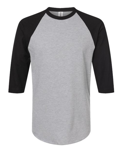 Tultex 245 - Heather Grey/ Black