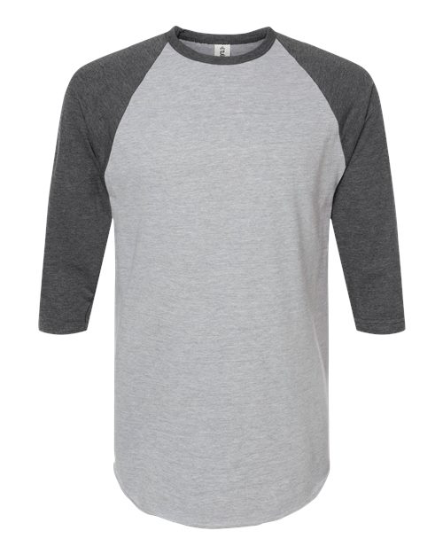 Tultex 245 - Heather Grey/ Heather Charcoal