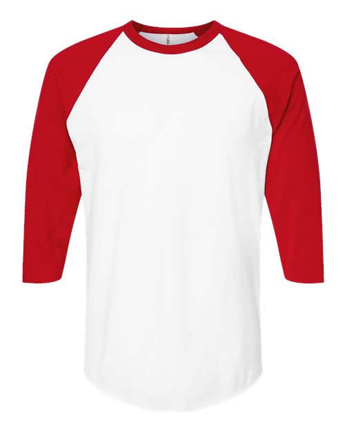 Tultex 245 - White/ Red