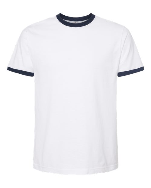Tultex 246 - White/ Navy