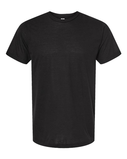 Tultex 254 - Solid Black Tri Blend