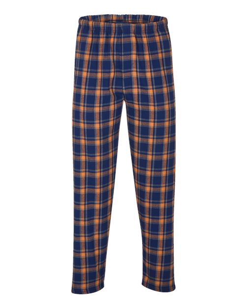 Boxercraft BM6624 - Heritage Navy/ Orange/ Grey Plaid