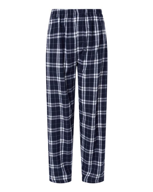Boxercraft BM6624 - Navy/ Silver Plaid