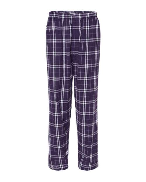 Boxercraft BM6624 - Purple/ White Plaid