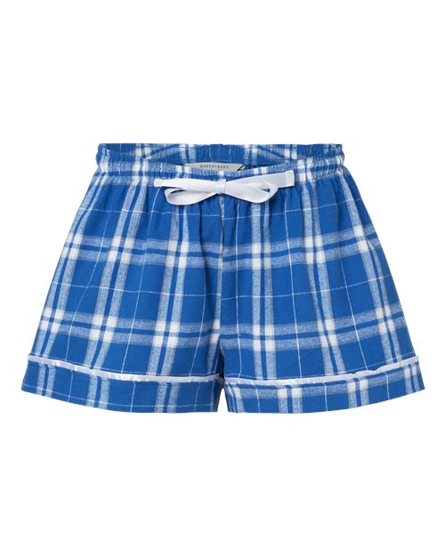 Boxercraft BW6501 - Royal/ Silver Plaid