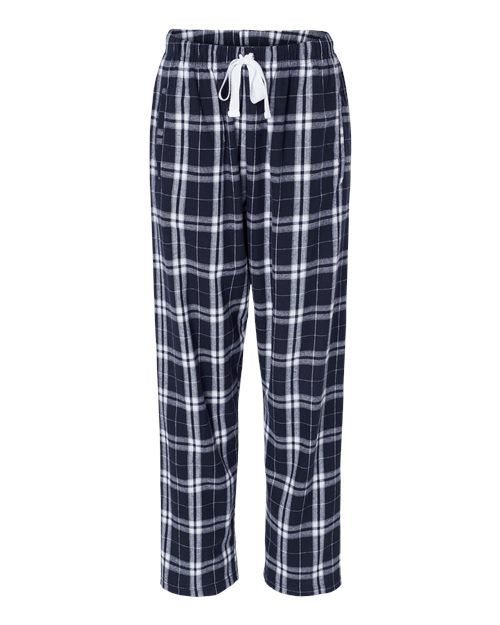 Boxercraft BW6620 - Navy/ Silver Plaid