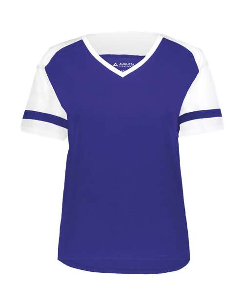 Augusta Sportswear 2914 - Purple/ White
