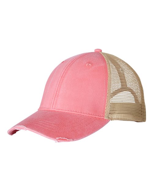Adams Headwear OL102 - Coral/ Tan