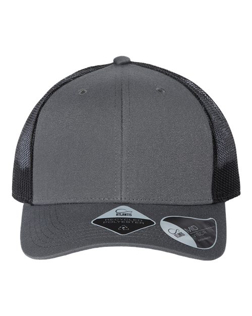 Atlantis Headwear BRYCE - Dark Grey/ Black