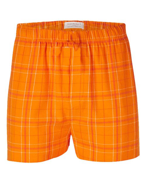 Boxercraft BM6701 - Orange Field Day Plaid