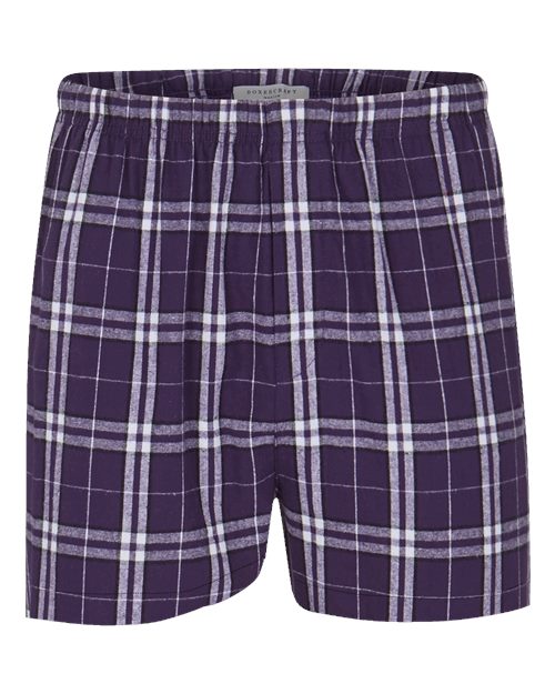 Boxercraft BM6701 - Purple/ White Plaid
