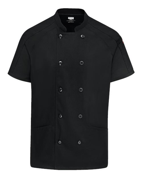 Chef Designs 051W - Black/ Black Mesh