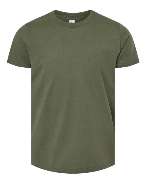 BELLA + CANVAS 3001Y - Military Green