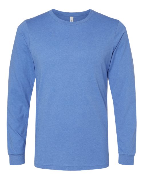BELLA + CANVAS 3501CVC - Heather Columbia Blue