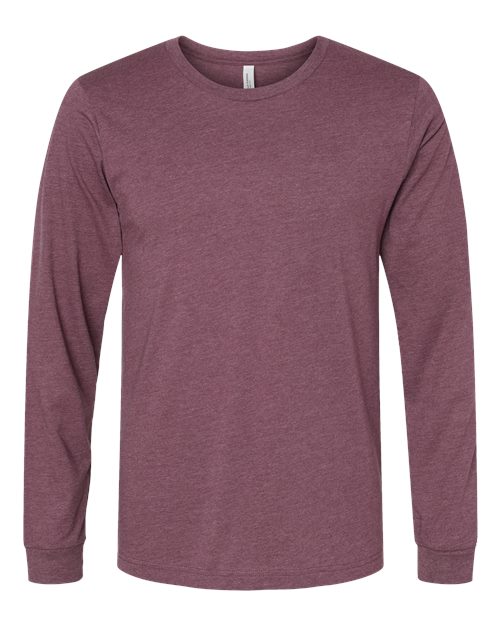 BELLA + CANVAS 3501CVC - Heather Maroon