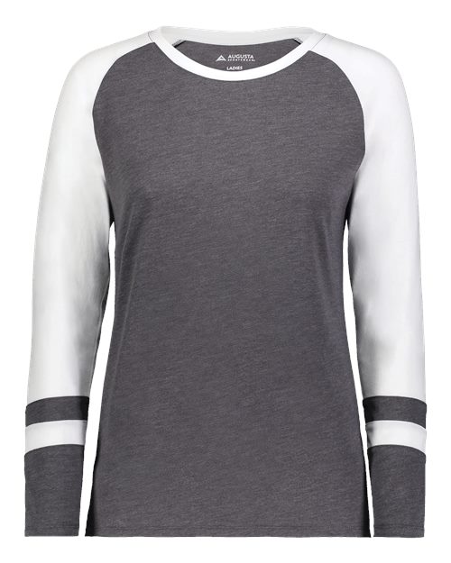 Augusta Sportswear 2917 - Carbon Heather/ White