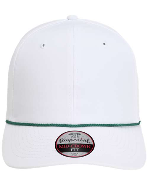 Imperial 7054 - White/ Dark Green