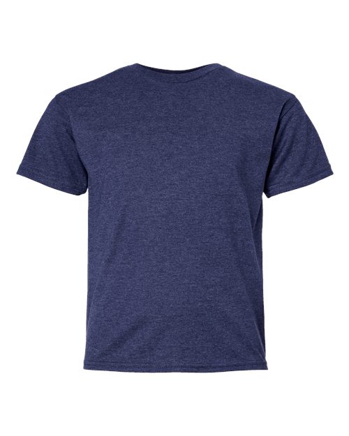 Hanes 498Y - Heather Navy