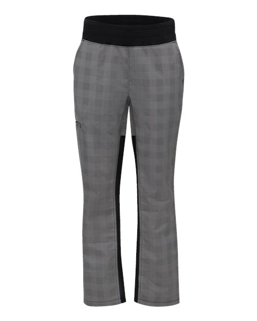 Chef Designs 0P1W - Grey/ Black Plaid