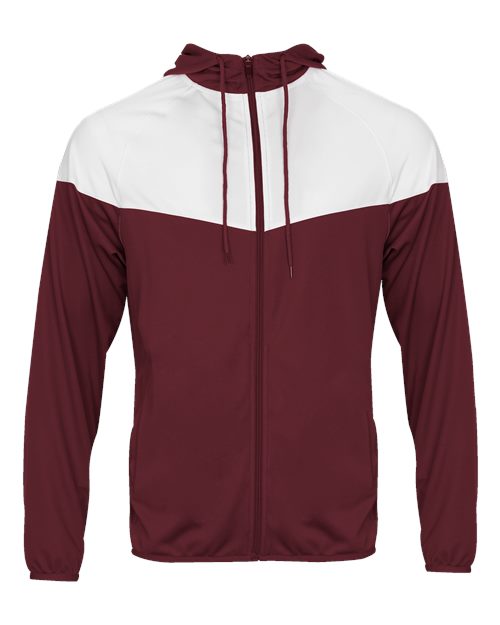 Badger 7722 - Maroon/ White